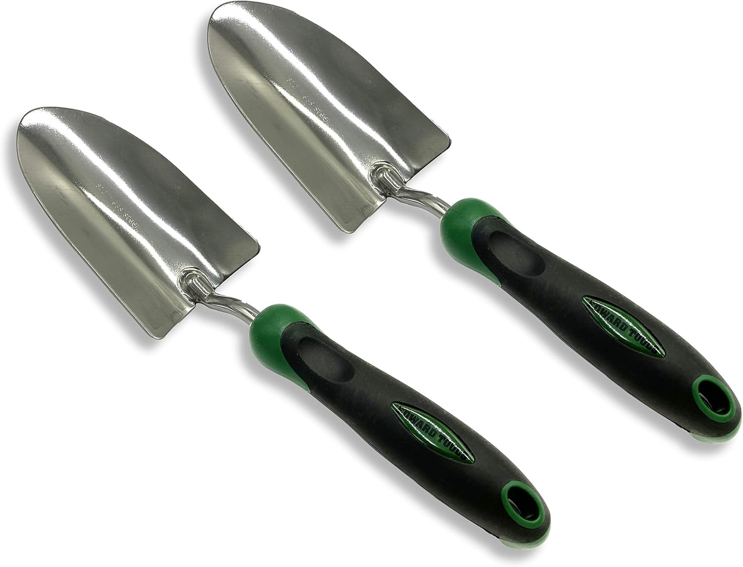 Edward Tools Bend-Proof Garden Trowel – Heavy Duty Polished Stainless Steel – Rust Resistant Oversized Garden Hand Shovel for Quicker Work – Digs Through Rocky/Heavy soils – Comfort Grip (2)