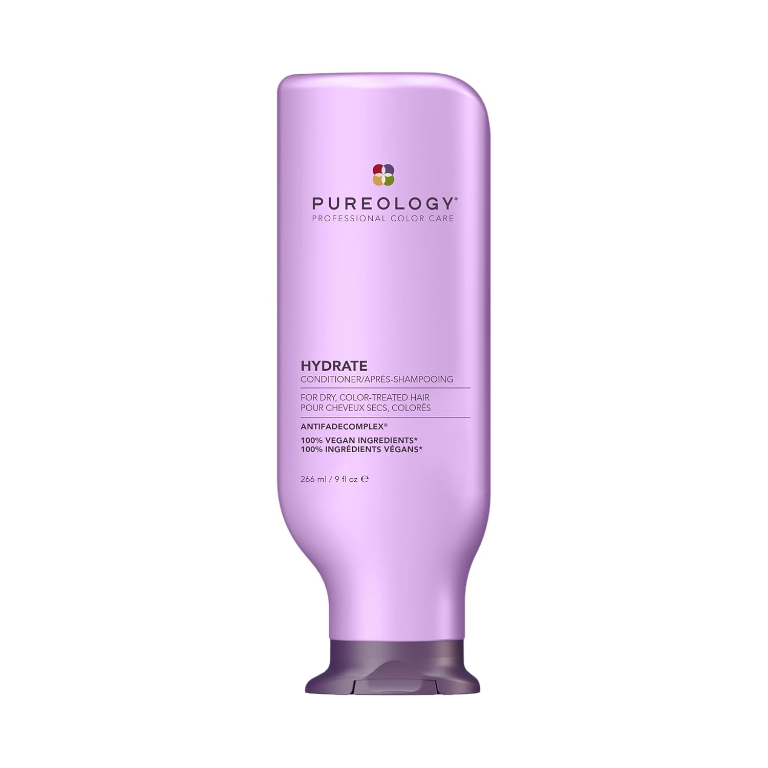 Pureology Hydrate Conditioner – For Dry or Color Treated Hair, Nourishing Conditioner to Restore Moisture and Seal in Hydration, Vegan