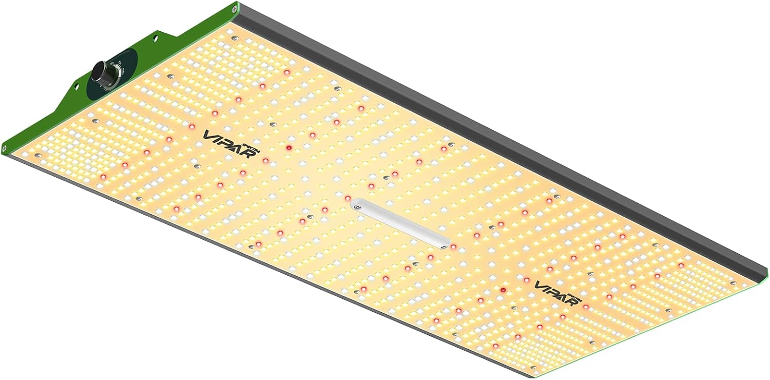 VIPARSPECTRA P2000 LED Grow Lights for Seed Starting Vegetables Bloom, 250 Watt Dimmable Plant Light Dimming Daisy Chain Grow Lights for Indoor Plants Full Spectrum in 4×2/3×3 Grow Tent