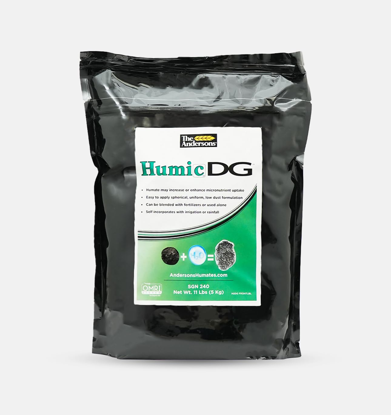 The Andersons Humic DG Organic Soil Amendment – Covers up to 10,000 sq ft (11 lb)