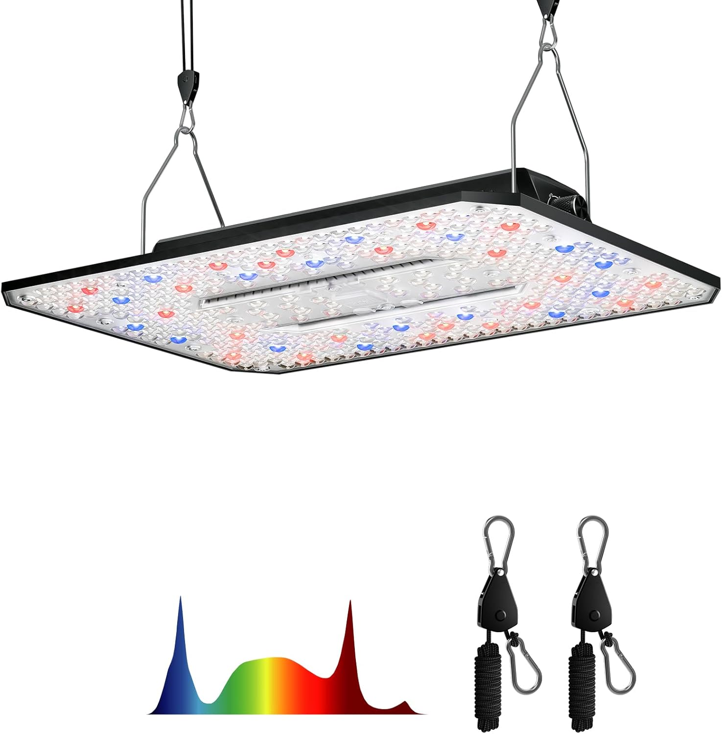 UAP1200 LED Grow Light for Indoor Plants, 120W Plant Lights with Commercial Full Spectrum, Dimmable, High Efficiency, Deeper Penetration Growing Lamps for Seedlings Veg Bloom in 2×2, 3×3 Grow Tent