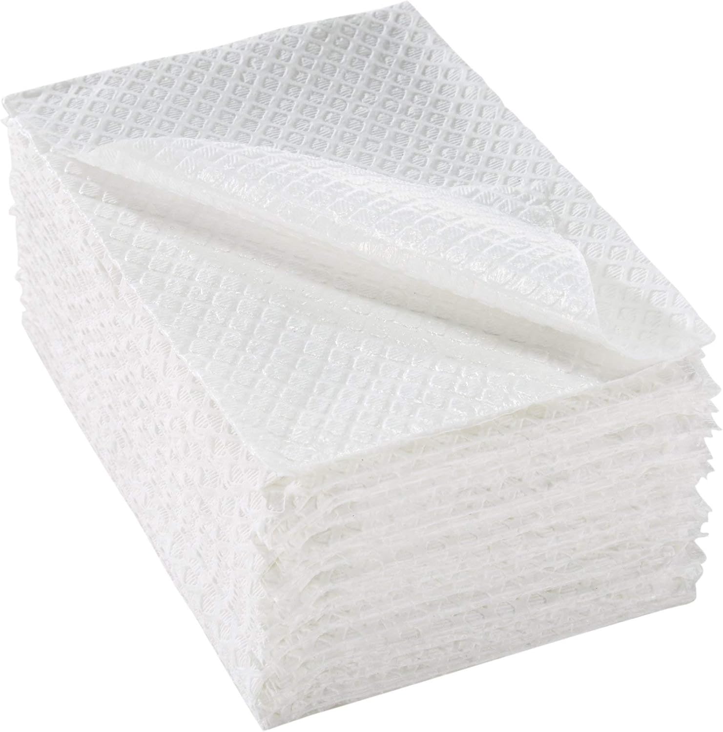 McKesson Disposable Towels [Pack of 500] for Dental Bibs, Nails, Tattoo, Dentist, Medical – 13 x 18 in, 2-Ply Tissue with Poly Back, Diamond Embossed, White