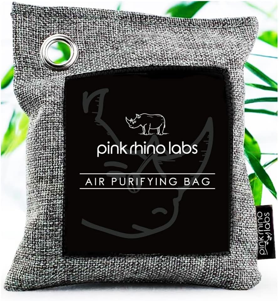 Nature Fresh Premium Bamboo Charcoal Air Purifying Bag – Scent Free Odor Eliminator for Home and Car- Kid and Pet Friendly Air Fresheners and Odor Absorber – Activated Charcoal 1x 500g