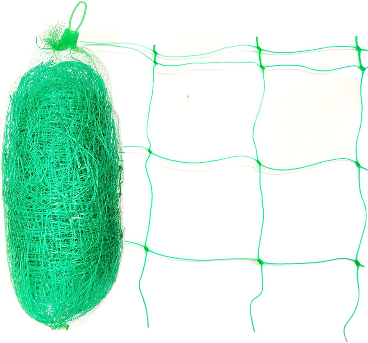 Green Trellis Netting 4×100 ft Heavy Duty Garden Netting Polypropylene Plant Support Net for Climbing Vegetables Fruits Flowers