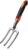 Garden Tool Set,Triple Shovel and Rake with Soft Rubber Non-Slip Handle, Peoplewholovegardeningenjoy apleasant Experience,Orange