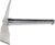 Stainless Steel Garden Hoe Pick 15-inch Length Lightweight Weather Resistant Metal Multipurpose Hand Tool for Gardening Cultivator Weeding Seeding Turning Soil