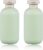 6.8oz Squeeze Bottles with Flip Cap, Refillable Plastic Travel Bottles for Creams, Lotion, Shampoo, Conditioner (2 Pcs)