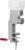 Kitchen Crop Grain Mill Wheat Flour Grinder, Stainless Steel Metal Burrs (Deluxe Grain Mill)