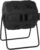 FDW Outdoor Compost Bin, 43 Gallon Dual Chamber Tumbling Composting Bin with Sliding Doors for Garden Patio Kitchen Yard，Black Door