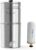 Culligan MaxClear 2.25 Gallon Gravity Water Filter System, Removes Microplastics, PFAS & Lead, NSF/ANSI Certified, Brushed Stainless-Steel Countertop Filter with 1 Ceramic Filter