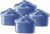 Alkaline Water Pitcher Cartridge Replacement | 150 liters/40 Gallon Capacity | Pure Clean Hydration | 4-Pack