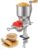 VEVOR Manual Grain Mill with High Hopper, Hand-Crank Corn Grinder, Heavy Duty Cast Iron Wheat Grinding Mill with Stable Table Clamp & Dust Cover for Grains Spices Coffee Beans Nuts