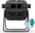 Compost Tumbler Bin Composter Dual Chamber 43 Gallon (Bundled with Pearson’s Gardening Gloves)