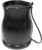 FCMP Outdoor 45-Gallon Catalina Rain Barrel – BPA-Free, Flat-Back Design with 3.5 Foot Garden Hose, Shut-Off Thumb Valve, and Fixed Lid (RB-CAT-BLK) Black