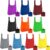 Masirs Reusable Grocery Bag (10-PACK | COLORS) – Reusable Ripstop Bags – Large, Strong Eco Friendly Bags – Foldable Shopping Bag – For Kitchen, Grocery & More – Packable Shopping Bag