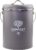 Kitchen Countertop Compost Bin, Odor Resistant Indoor Compost Bin with Lid and Charcoal Filter, Rust Resistant Coated Compost Bucket, Compost Container, Gray