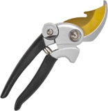 Ultra Sharp Germany Titanium Steel Pruning Shears – Cuts 3X Easier, Weak Hand Arthritis Snips, Rust-Resistant, Effortlessly 1-Inch Cut Capacity Garden Scissors, Ergonomic Handle (gt-o3, 1)