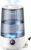 Homvana Humidifiers for Bedroom Home, 3.6 L Cool Mist Top-Fill 34H Super Long Time, Quiet 23dB, Baby Humidifier, Oil Diffuser for Large Room, House, Plant, Nursery, Office, BPA FREE, Ultrasonic (Grey)