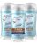 Secret Aluminum Free Deodorant for Women, 48hr Odor Protection, Naturally Derived Ingredients, Free of Parabens Dyes Talc & Baking Soda, PH Balanced, Dry Solid, Coconut Scent, 2.4 oz (Pack Of 3)