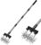Walensee Rotary Cultivator Garden Tool, Adjustable Hand Tiller with Long Handle, Manual Soil Crusher for Breaking Up Clods, Seedbed Prep, Reseeding, Aerating Raised Beds, Garden, Yard & Lawn