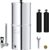Waterdrop TK Gravity Water Filter System with Sight Glass Spigot, NSF/ANSI 42&372 Standard, PFAS, Chlorine and Lead Reduction, Stainless-Steel Water System for Home, Travel, Emergencies, 2.25G