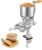 VEVOR Manual Grain Mill with High Hopper, Hand-Crank Corn Grinder, Heavy Duty Cast Iron Wheat Grinding Mill with Stable Table Clamp for Grains Spices Coffee Beans Nuts
