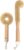 2PCS Coconut Brush Fiber Bottle Wooden Cleaning Brush, Scrub Head for Deep Pan Cleaning Washing, Sturdy Eco-Friendly with Natural Wood Handle Holder, Bristle Scrubber Set for Kitchen Dishes Vegetable