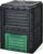 Goplus Compost Bin, 80 Gallon (300 L) Large Outdoor Composting Box w/Top Flip Latch-on Lid, Bottom Exit Door, BPA Free Material, Grass Food Trash Composter Barrel for Garden Yard, Easy Assembly