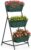 Vertical Raised Garden Bed 3 Tier Garden Planter Standing Planter Box Herb Garden Planter Outdoor and Indoor for Vegetables Flowers Green