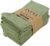 Solid Color Cotton Blended Dinner Cloth Napkins – Set of 12 (17 x 17 inches) – for Events & Home Use (Olive Green)