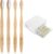 Bamboo Prepasted Toothbrush – Individually Wrapped Pre-Pasted Toothbrush with Bamboo Handles, Medium Soft Bristles Biodegradable Natural Eco-Friendly Sustainable Disposable Toothbrushes (72pcs)
