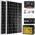 ECO-WORTHY 200 Watt 12V Complete Solar Panel Starter Kit for RV Off Grid with Battery and Inverter: 200W Solar Panels+30A Charge Controller+50Ah Lithium Battery+600W Solar Power Inverter