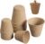 ROOUTEN 50-Pack 3.15 Inch Peat Pots for Seedling with 50 Pcs Plant Labels,Outdoor Garden Germination Nursery,Biodegradable Seed Starter Pot Kits