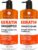 Keratin Shampoo and Conditioner Set – Sulfate Free and Paraben Free – Salon Thickening Treatment for Dry, Damaged, Curly, Frizzy, Straight or Color Treated Hair – Anti Frizz Formula for Women and Men