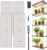 Garpsen Grow Light, 6000K Full Spectrum Plant Lights for Indoor Growing with Auto Timer 6/12/16H, 5 Dimmable Levels & 3 Color Modes, 552 LEDs Grow Lamp Panel for Seed Starting, Veg and Bloom(4Panels)