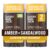 Every Man Jack Amber + Sandalwood Men’s Deodorant – Stay Fresh with Aluminum Free Deodorant For all Skin Types – Odor Crushing, Long Lasting, with Naturally Derived Ingredients – 3oz (2 Pack)