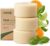 Vove Dish Soap Bar 3 Pack, Coastal Citrus Mint, Mandarin, Spearmint, Cypress & Bergamot Oils, Coconut Cleanser, Plant-Based Solid Dish Soap, Zero-Waste, Plastic-Free, FSC-Certified Kraft Packaging