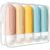 Travel Bottles for Toiletries, 5 Pack TSA Approved Travel Size Containers, 3oz Leak Proof Refillable Travel Accessories for Shampoo Conditioner, BPA Free Travel Bottles with Toiletry Bag