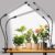 Grow Lights Upgrade 168 LEDs Clip Plant Lights for Indoor Plants, Full Spectrum White+ Red LED Plant Growing Lamps with Flexible Gooseneck, 3/9/12H Timer, 3 Spectral Modes, 10 Dimmable Levels 2 Pack