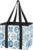 FRMG Mandala Blue Flower Kitchen Reusable Grocery Bags,Car Organizer Storage Bag,Foldable Trunk Organizers,Large Shopping Totes Bag with Handles A0900181