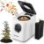 1 Gallon Electric Kitchen Composter, Smart Mill Food Recycler with Large Touch Screen, Compost Bin Indoor with 4 Sharktooth Blades, 0.5kWh Per Cycle Energy-efficient, Odorless, Low Noise,Auto-Cleaning