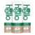 hello Naturally Whitening Fluoride Toothpaste, Natural Whitening Toothpaste with Coconut Oil and Tea Tree Oil, Tames Bad Breath, Helps Moisturize, and Fights Cavities, Mint, 3 Pack, 4.7 Oz Tubes