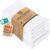 Utopia Kitchen White Cloth Napkins [12 Pack, 18×18 Inch] Absorbent Cotton Blend Washable and Reusable for Dinner, Restaurant, Lunch, Wedding and Hotel