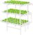 VIVOSUN Hydroponics Growing System 108 Plant Sites, 3 Layers 12 Food-Grade PVC-U Pipes Gardening System Grow Kit with Water Pump Timer, Nest Basket and Sponge for Leafy Vegetables