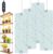 4-Pack Panel Grow Lights for Indoor Plants, FECiDA 2026 LED Plant Grow Light for Under Cabinet Plants, Full Spectrum Growing Lamp with 4,8,12,16,20 Hr Timer, Free Linking