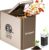 Kitchen Composter Electric, 3.2L Smart Odorless Compost Bin, Composter Indoor, Electric Compost Table Top with LED Display, Electric Composter for Kitchen, One-Touch Auto-Cleaning, Low Noise, EC04