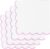 PurpleEssences Scalloped Embroidery Cloth Napkins – Spring Easter Summer – Table Decor – 100% Cotton – Set of 4-18×18 inch – White – Edges – Blush Pink