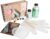 Jesmonite AC100 Water-Based Eco-Resin Beginner Friendly Starter Kit with 700g Two-Part Resin Set, Five Pigment Colors, One Reusable Silicone Mold, Makes 2 Wide-Edge Heart Tray Projects