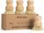 4 Pack Bamboo Dish Brush, Dish Scrubber Brush with Sisal Bristle, Natural Scrub Brush for Kitchen Cleaning Dishes, Pots, Pans, Bottles, Vegetables