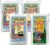Wiggle Worm Combo Package – 4 Total 40-Pound Bags – Egg Material Raised Bed Soil Mix (3 Count) and Pure Worm Castings Plus Worm Egg Material Fertilizer and Amendment (1 Count)